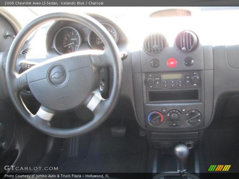 Icelandic Blue / Charcoal 2006 Chevrolet Aveo LS Sedan