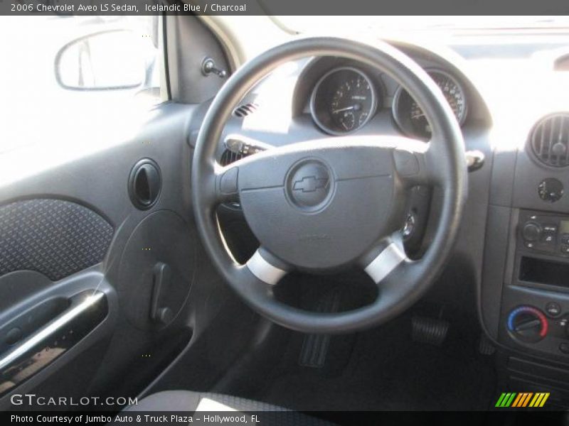 Icelandic Blue / Charcoal 2006 Chevrolet Aveo LS Sedan