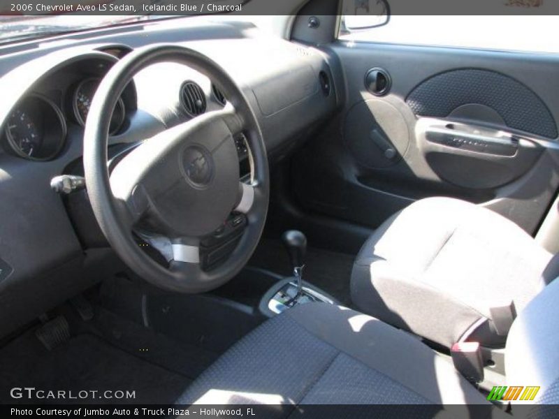 Icelandic Blue / Charcoal 2006 Chevrolet Aveo LS Sedan