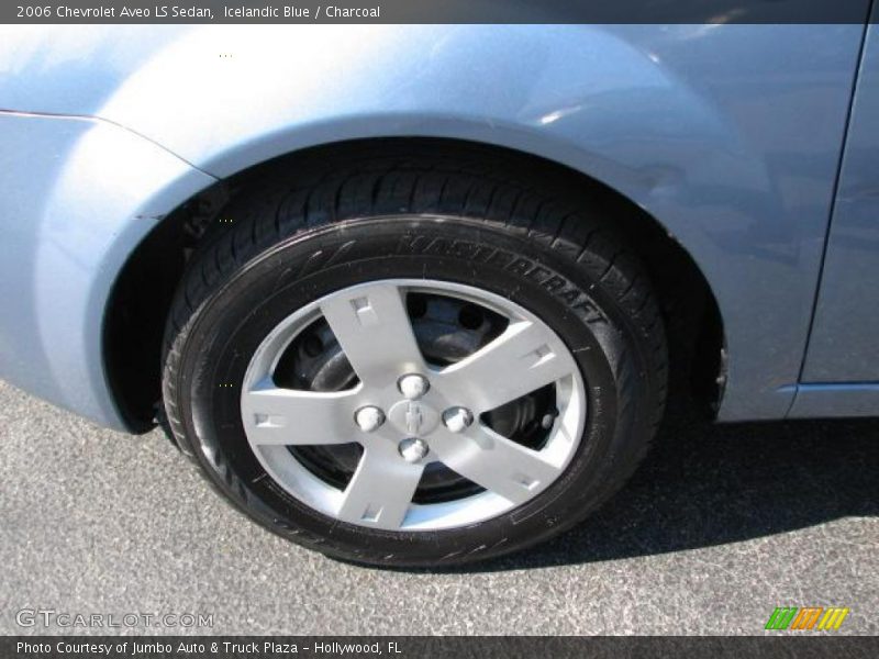 Icelandic Blue / Charcoal 2006 Chevrolet Aveo LS Sedan