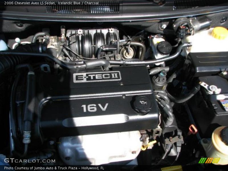 Icelandic Blue / Charcoal 2006 Chevrolet Aveo LS Sedan