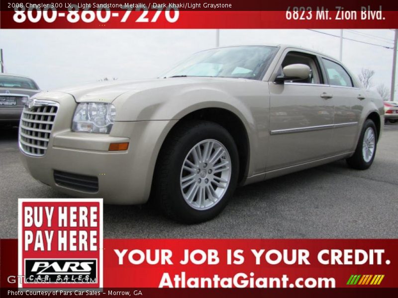 Light Sandstone Metallic / Dark Khaki/Light Graystone 2008 Chrysler 300 LX