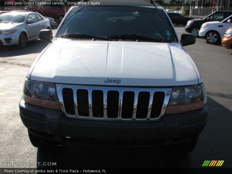 Stone White / Agate 2001 Jeep Grand Cherokee Laredo