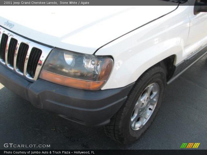 Stone White / Agate 2001 Jeep Grand Cherokee Laredo