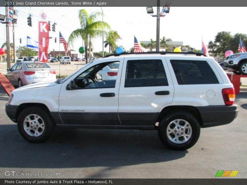 Stone White / Agate 2001 Jeep Grand Cherokee Laredo