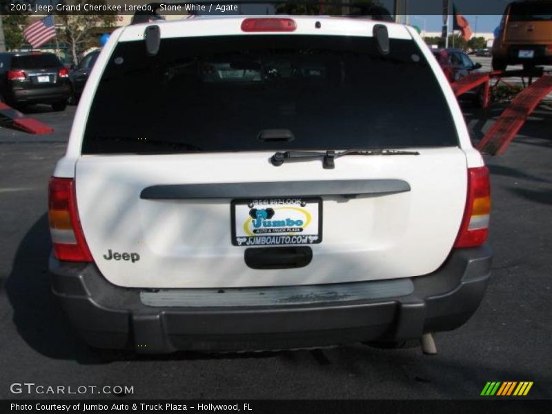 Stone White / Agate 2001 Jeep Grand Cherokee Laredo