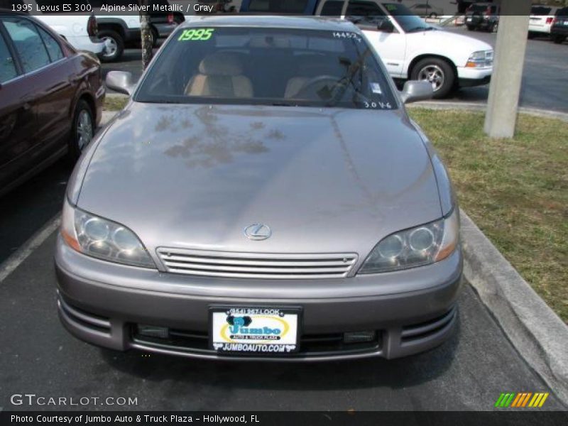 Alpine Silver Metallic / Gray 1995 Lexus ES 300