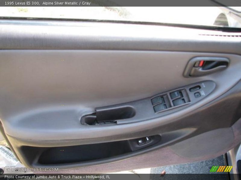Alpine Silver Metallic / Gray 1995 Lexus ES 300