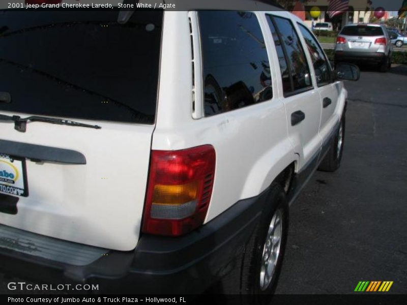 Stone White / Agate 2001 Jeep Grand Cherokee Laredo