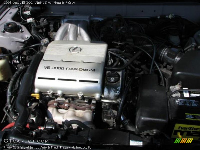 1995 ES 300 Engine - 3.0 Liter DOHC 24-Valve V6