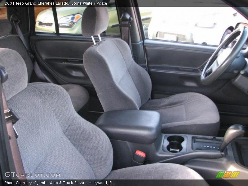 Stone White / Agate 2001 Jeep Grand Cherokee Laredo