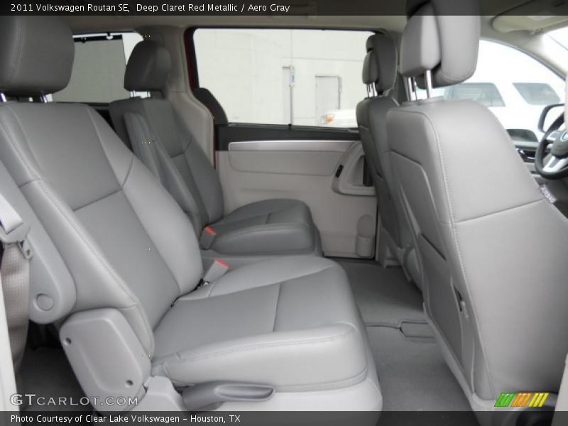 Deep Claret Red Metallic / Aero Gray 2011 Volkswagen Routan SE