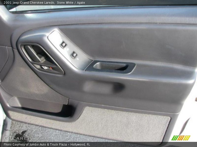 Stone White / Agate 2001 Jeep Grand Cherokee Laredo