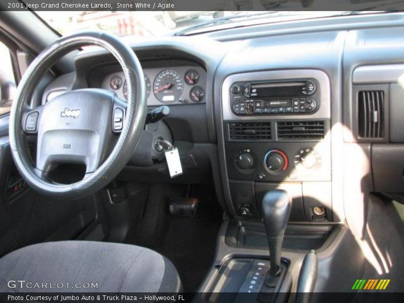 Stone White / Agate 2001 Jeep Grand Cherokee Laredo
