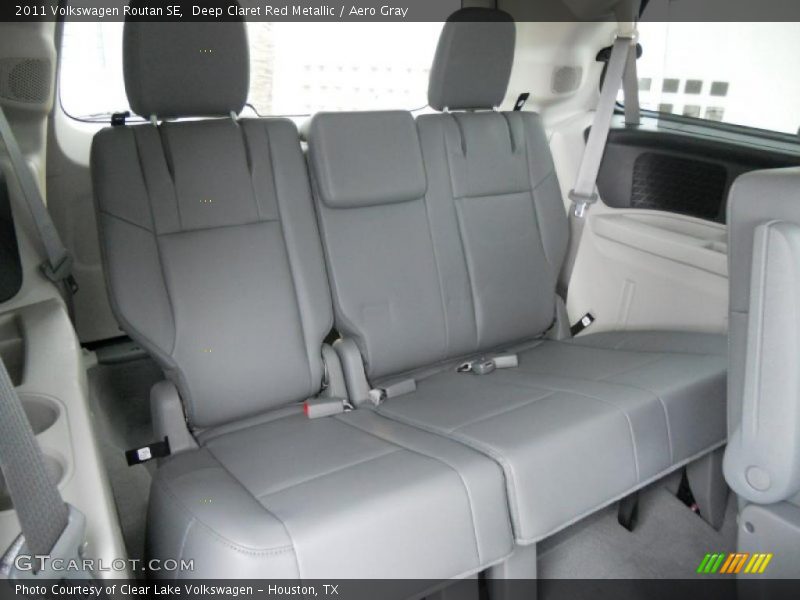 Deep Claret Red Metallic / Aero Gray 2011 Volkswagen Routan SE