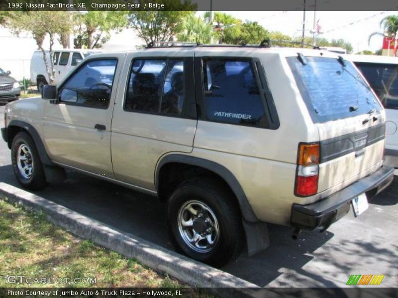  1992 Pathfinder XE Champagne Pearl