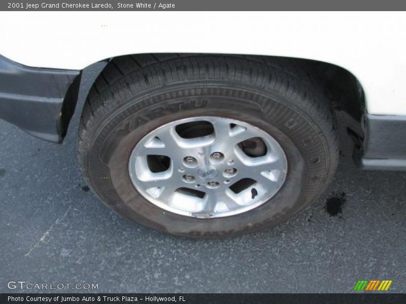 Stone White / Agate 2001 Jeep Grand Cherokee Laredo