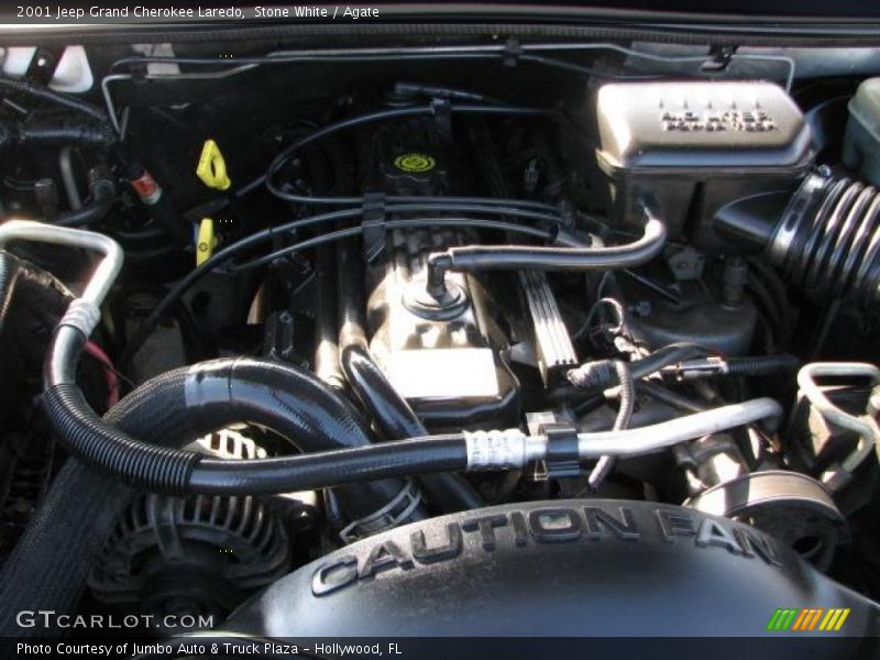  2001 Grand Cherokee Laredo Engine - 4.0 Liter OHV 12-Valve Inline 6 Cylinder