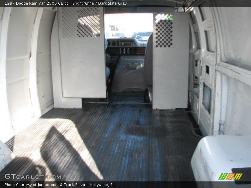 Bright White / Dark Slate Gray 1997 Dodge Ram Van 2500 Cargo