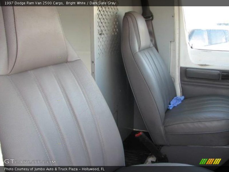 Bright White / Dark Slate Gray 1997 Dodge Ram Van 2500 Cargo