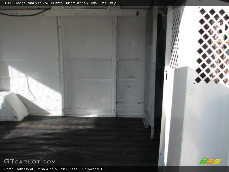 Bright White / Dark Slate Gray 1997 Dodge Ram Van 2500 Cargo