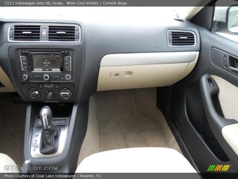 White Gold Metallic / Cornsilk Beige 2011 Volkswagen Jetta SEL Sedan