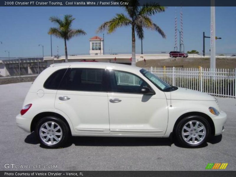 Cool Vanilla White / Pastel Slate Gray 2008 Chrysler PT Cruiser Touring