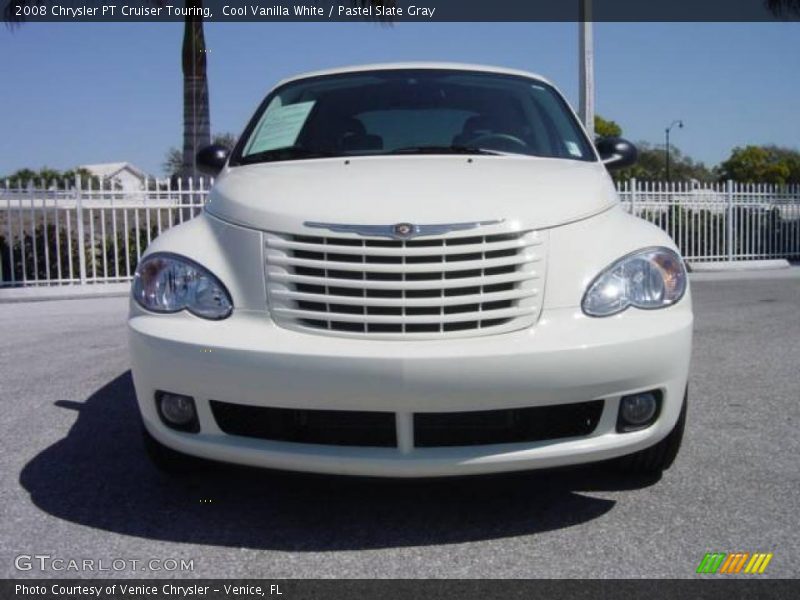 Cool Vanilla White / Pastel Slate Gray 2008 Chrysler PT Cruiser Touring