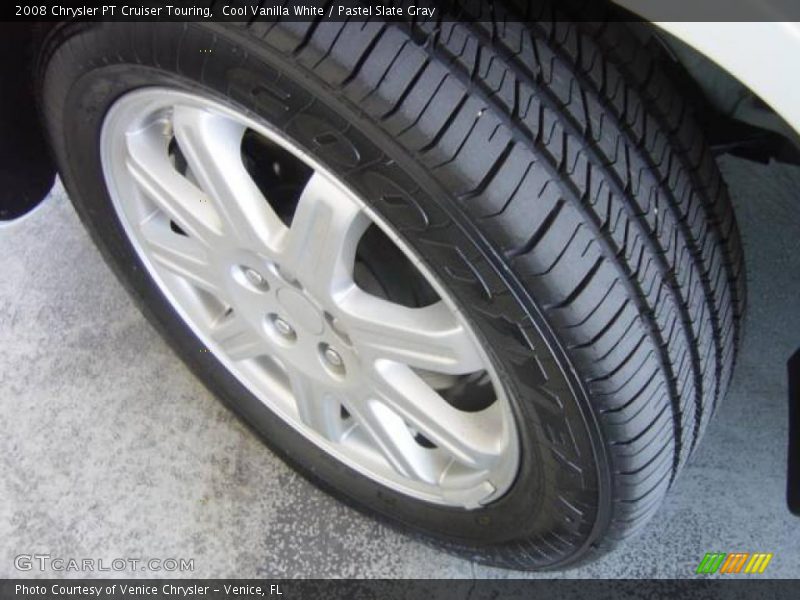 Cool Vanilla White / Pastel Slate Gray 2008 Chrysler PT Cruiser Touring