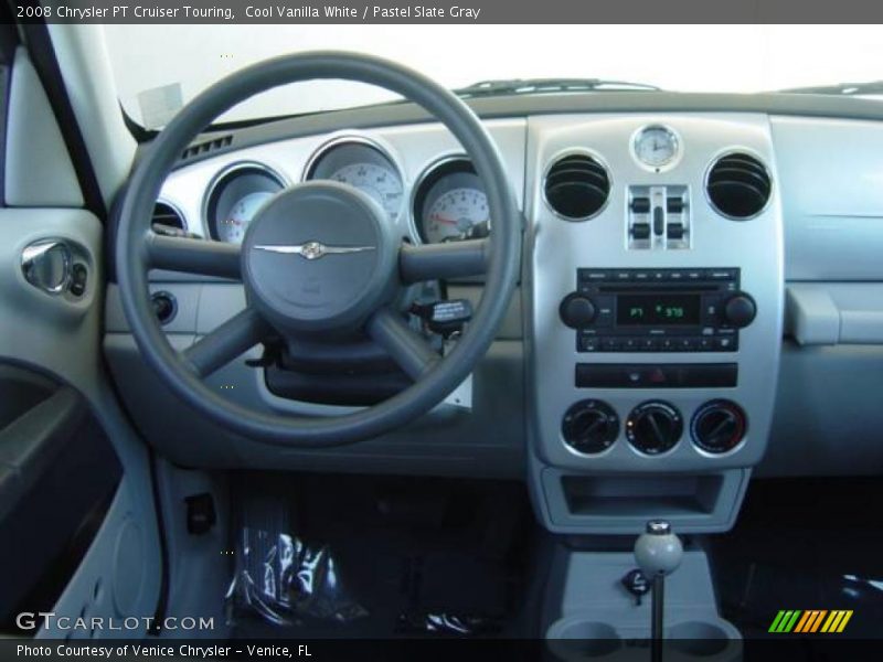 Cool Vanilla White / Pastel Slate Gray 2008 Chrysler PT Cruiser Touring