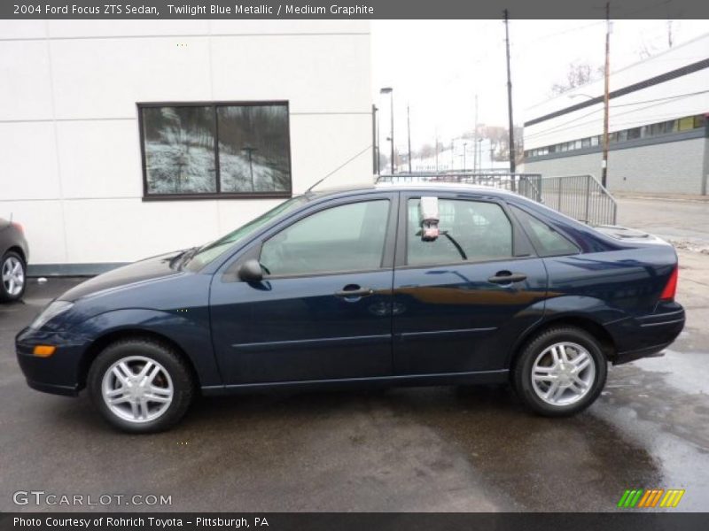  2004 Focus ZTS Sedan Twilight Blue Metallic