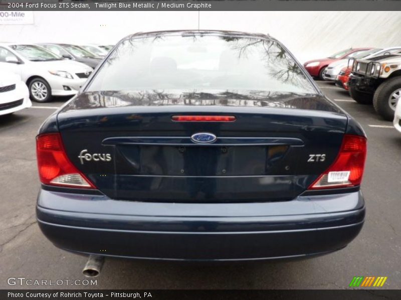Twilight Blue Metallic / Medium Graphite 2004 Ford Focus ZTS Sedan