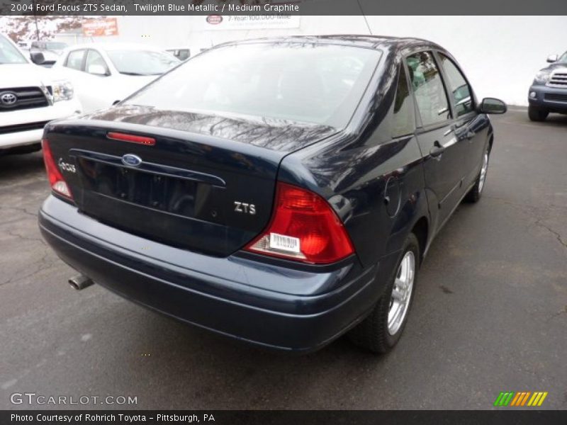 Twilight Blue Metallic / Medium Graphite 2004 Ford Focus ZTS Sedan