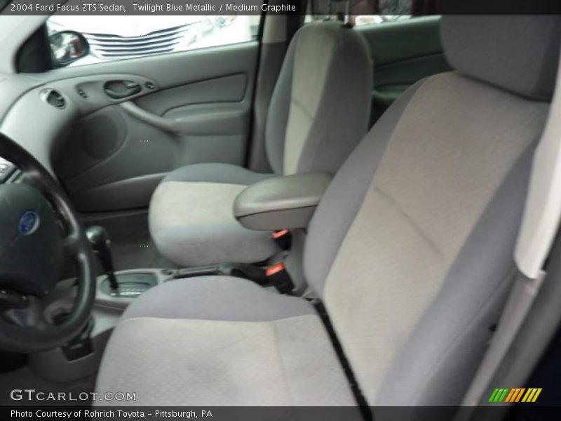 Twilight Blue Metallic / Medium Graphite 2004 Ford Focus ZTS Sedan
