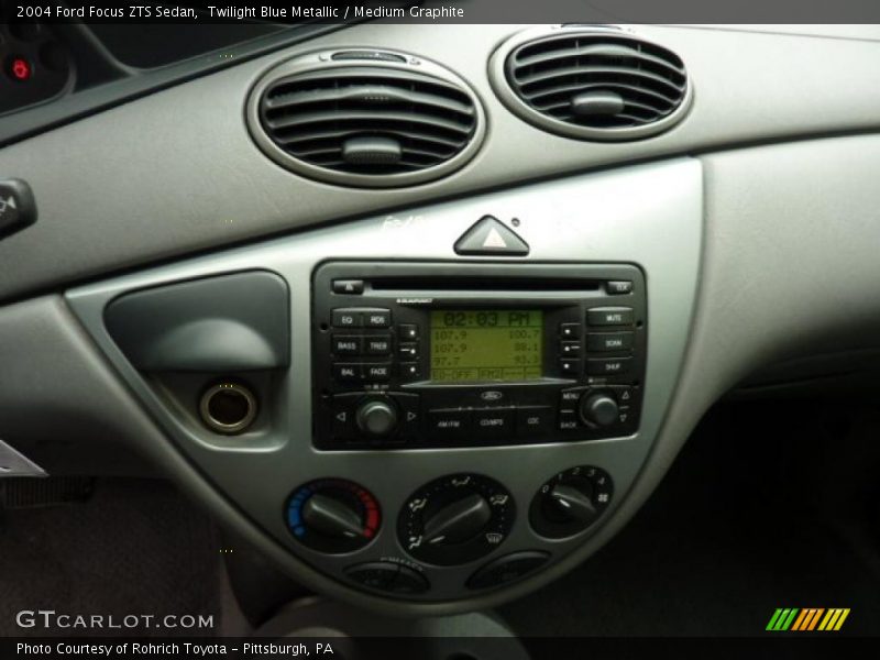 Controls of 2004 Focus ZTS Sedan