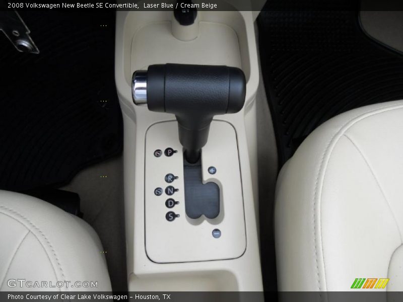 Laser Blue / Cream Beige 2008 Volkswagen New Beetle SE Convertible