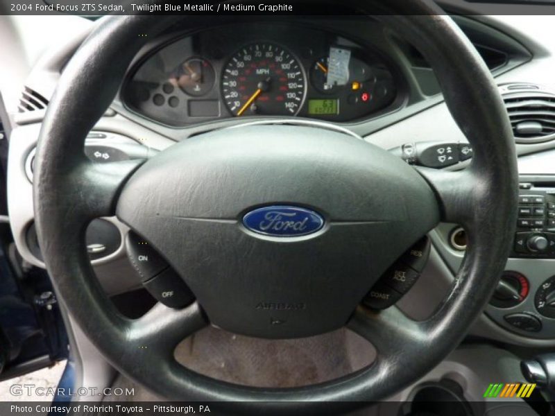 Twilight Blue Metallic / Medium Graphite 2004 Ford Focus ZTS Sedan
