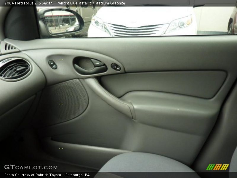 Twilight Blue Metallic / Medium Graphite 2004 Ford Focus ZTS Sedan
