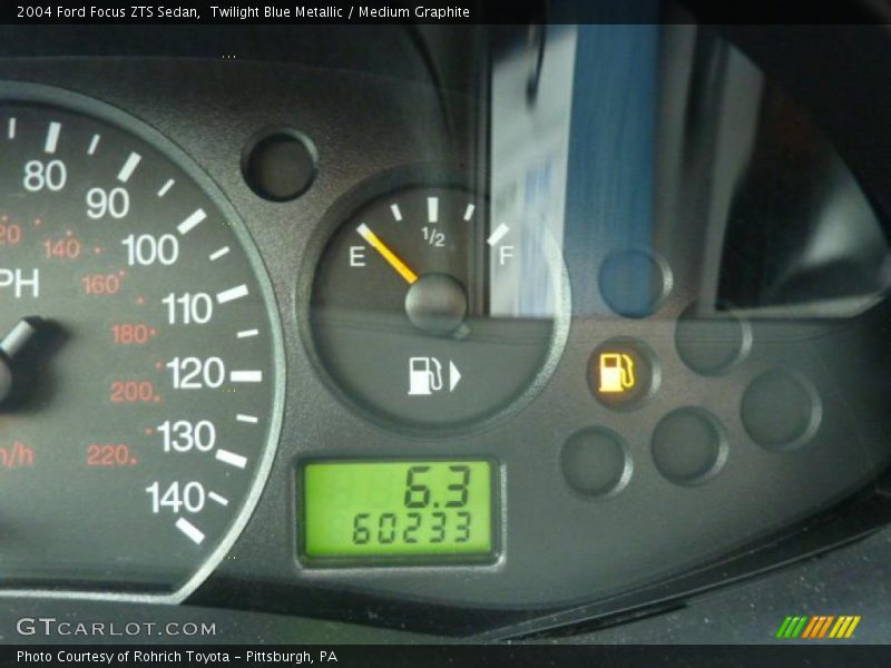 Twilight Blue Metallic / Medium Graphite 2004 Ford Focus ZTS Sedan