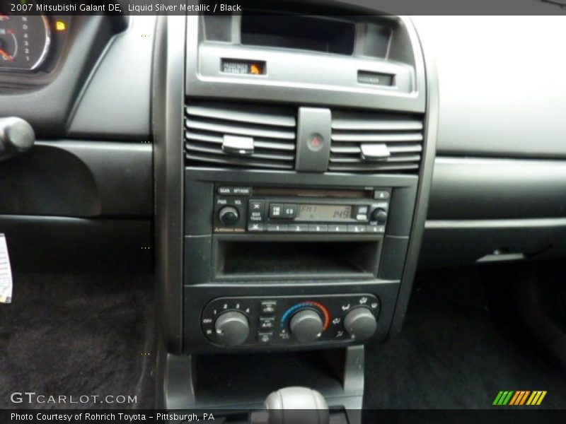 Controls of 2007 Galant DE