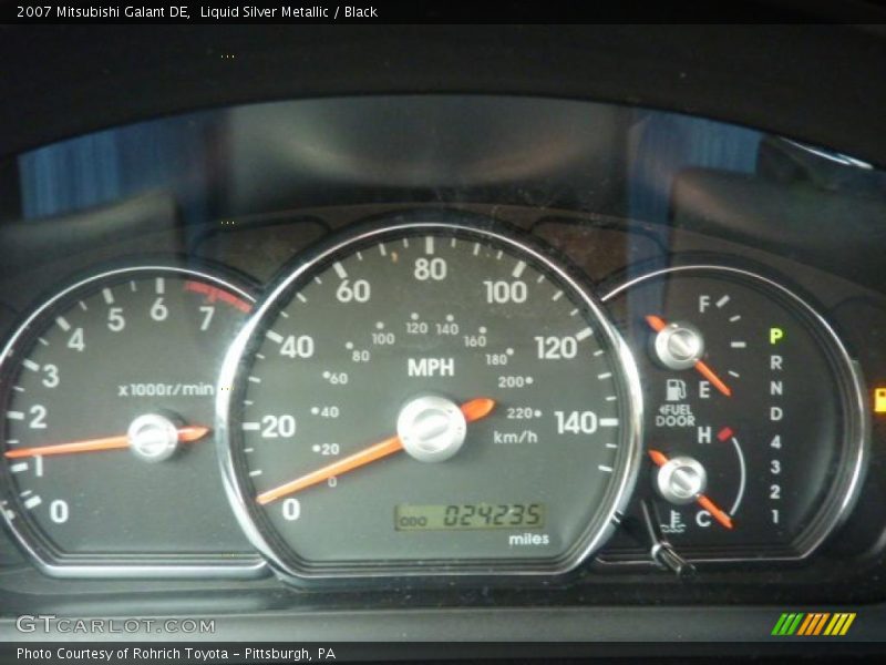  2007 Galant DE DE Gauges