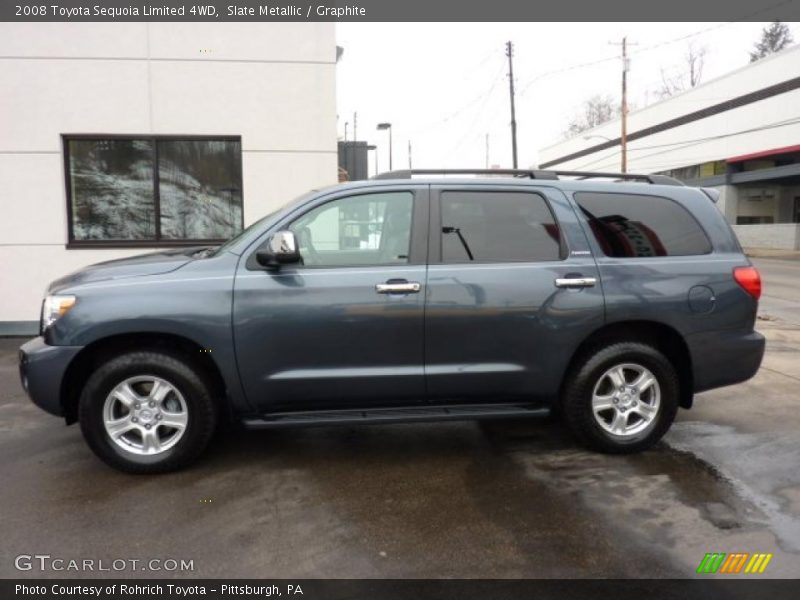 Slate Metallic / Graphite 2008 Toyota Sequoia Limited 4WD