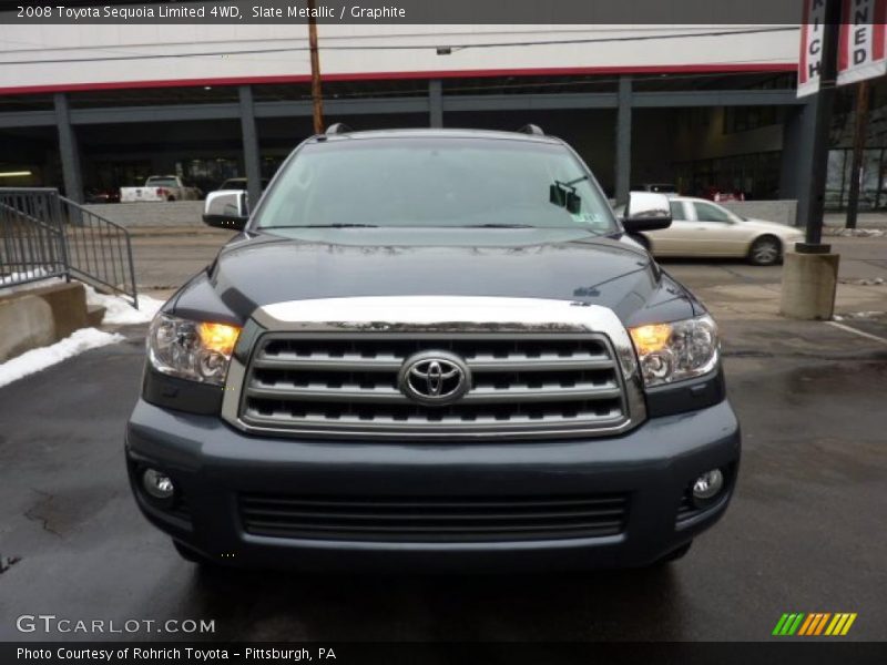 Slate Metallic / Graphite 2008 Toyota Sequoia Limited 4WD