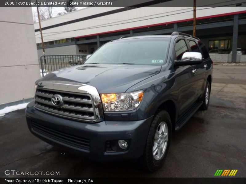 Slate Metallic / Graphite 2008 Toyota Sequoia Limited 4WD