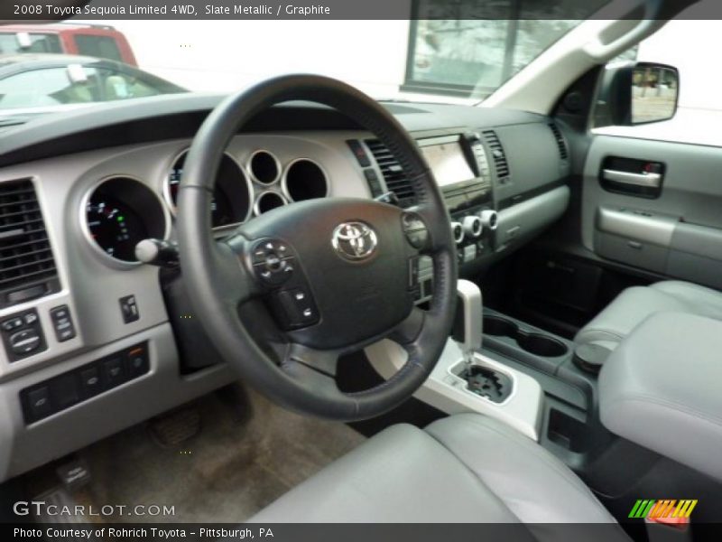 Slate Metallic / Graphite 2008 Toyota Sequoia Limited 4WD