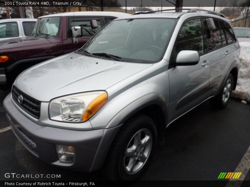 Titanium / Gray 2001 Toyota RAV4 4WD