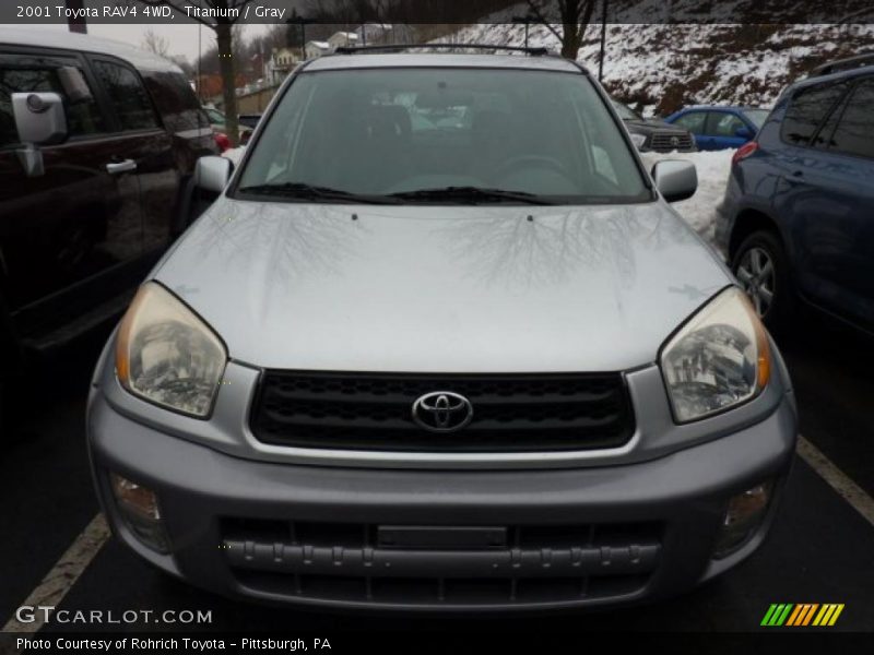 Titanium / Gray 2001 Toyota RAV4 4WD