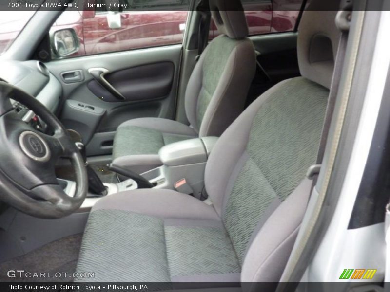 Titanium / Gray 2001 Toyota RAV4 4WD