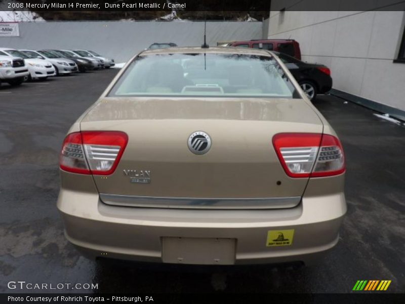 Dune Pearl Metallic / Camel 2008 Mercury Milan I4 Premier