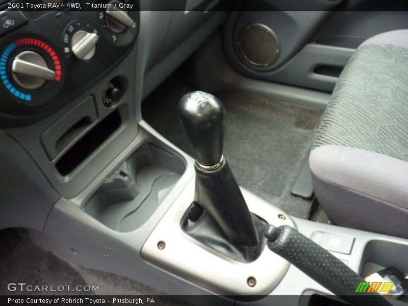 Titanium / Gray 2001 Toyota RAV4 4WD